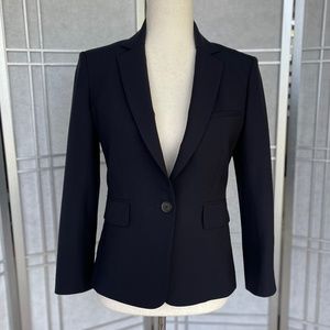 Veronica Beard Navy Schoolboy Classic Dickey Jacket Size 2